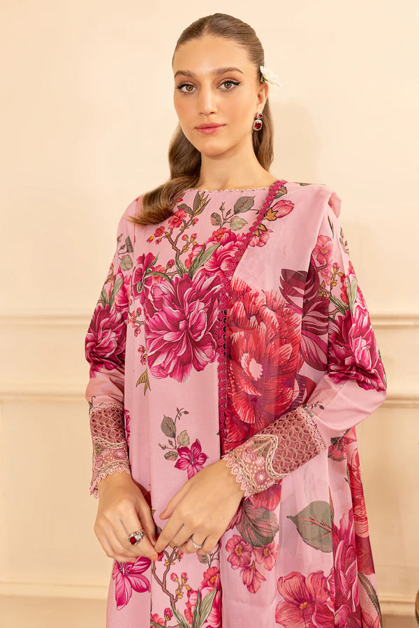 Rosella Digital Printed Lawn Unstitched 3pc suit