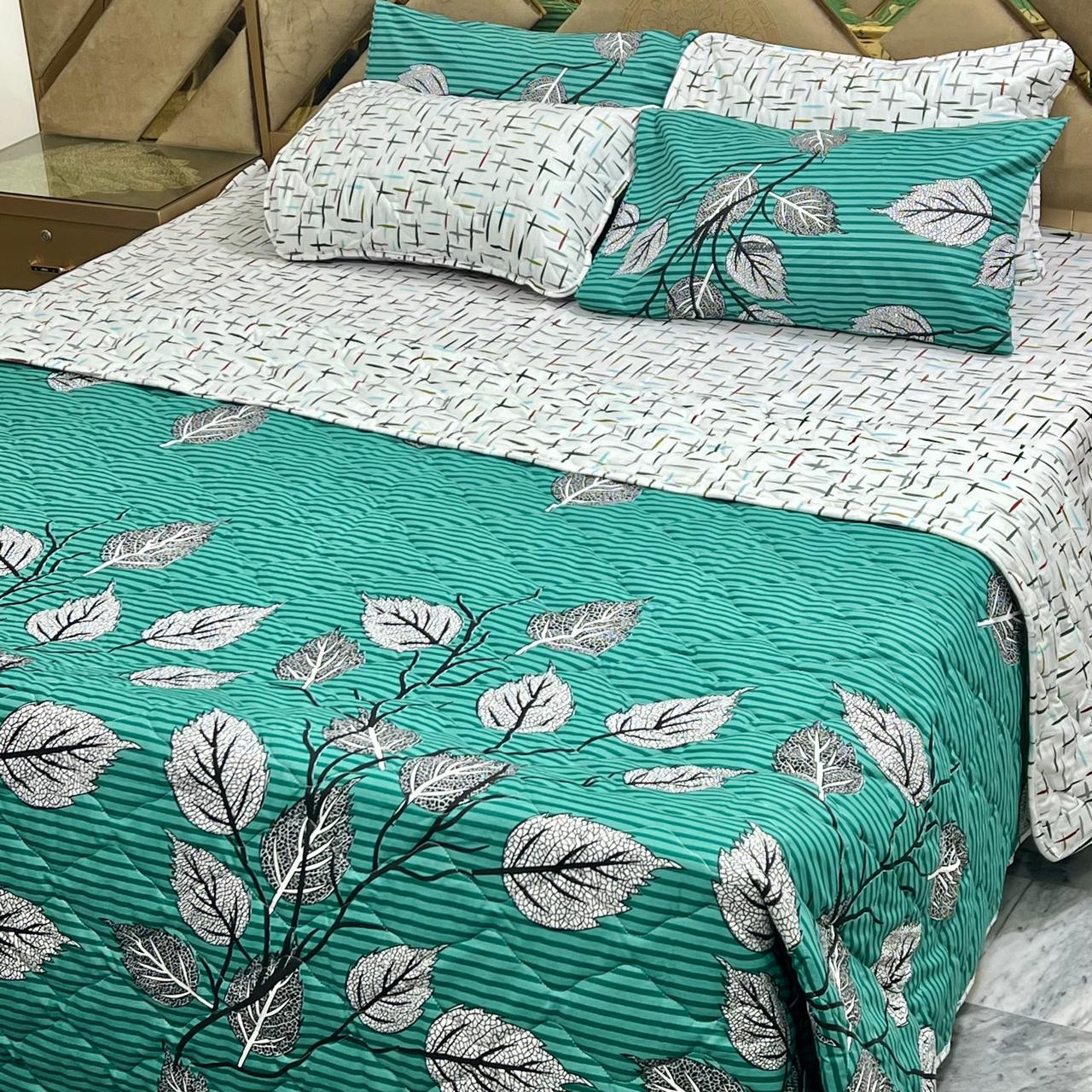 6 PCs Cotton Quilted Comforter Set CS.01