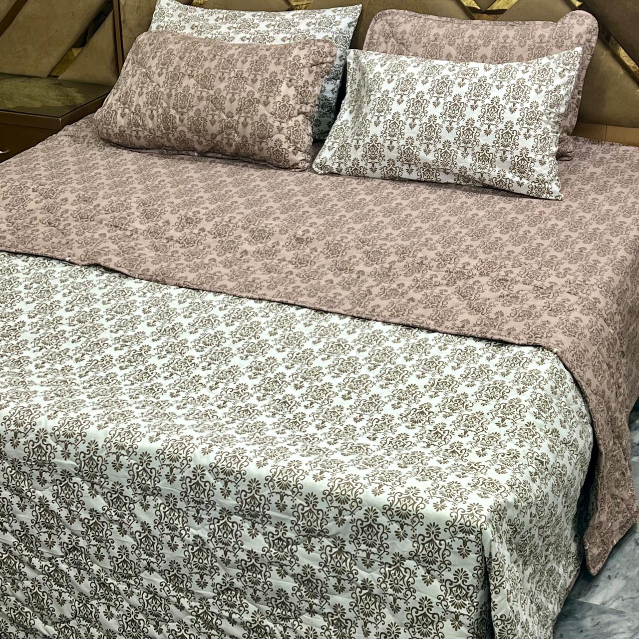 6 PCs Cotton Quilted Comforter Set CS.01