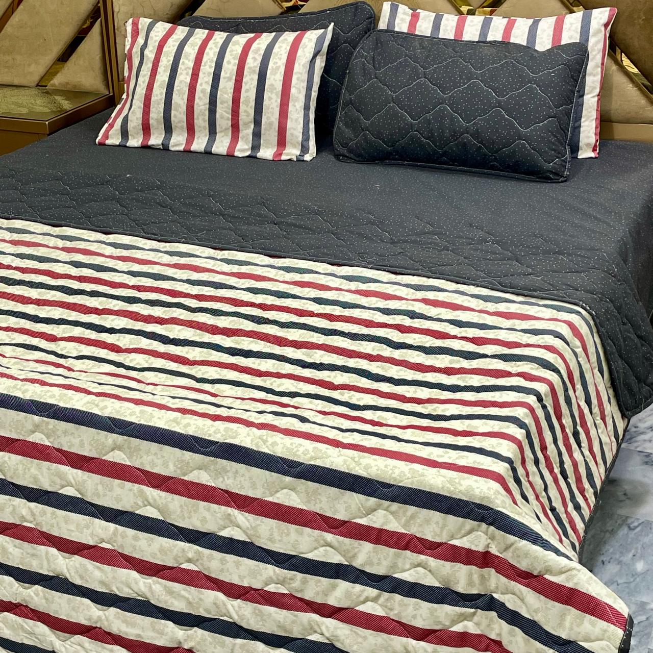 6 PCs Cotton Quilted Comforter Set CS.01