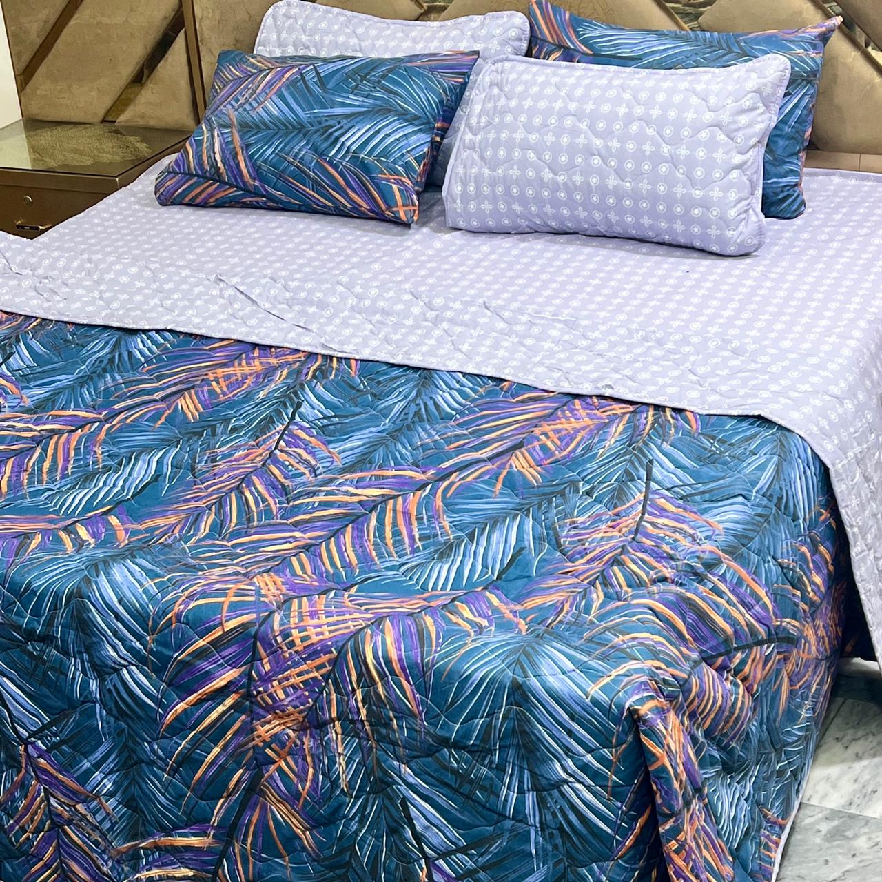 6 PCs Cotton Quilted Comforter Set CS.01
