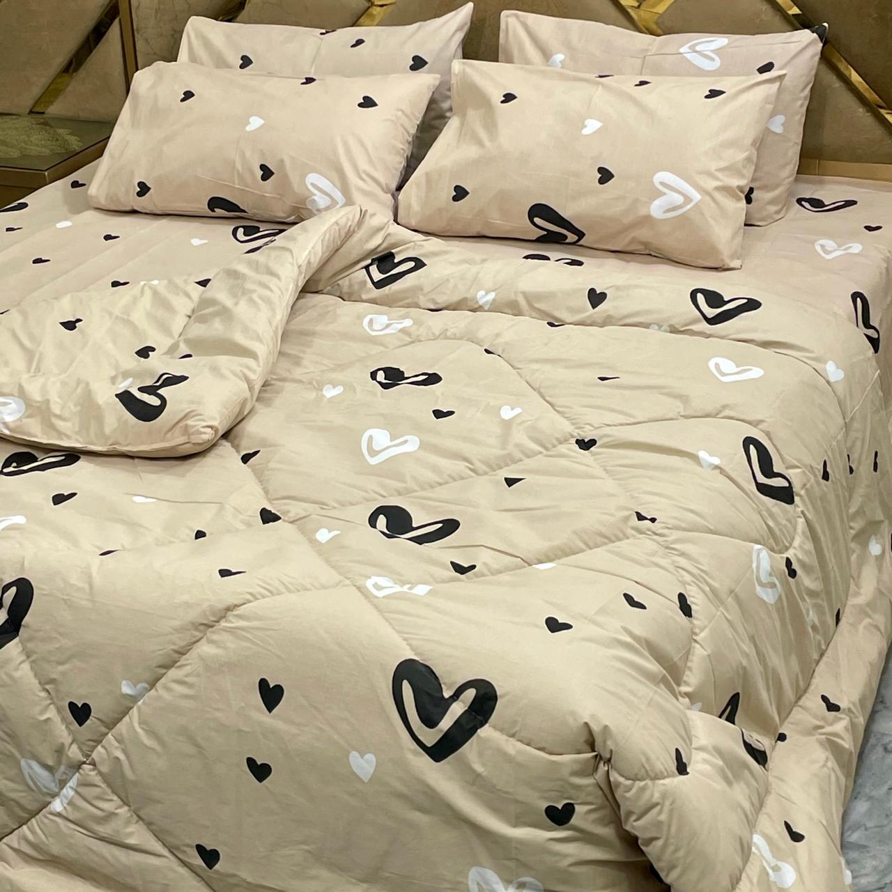 Pure Cotton 6pc Razai Set Winter Collection